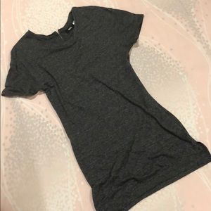 T-shirt Dress with Back Zipper